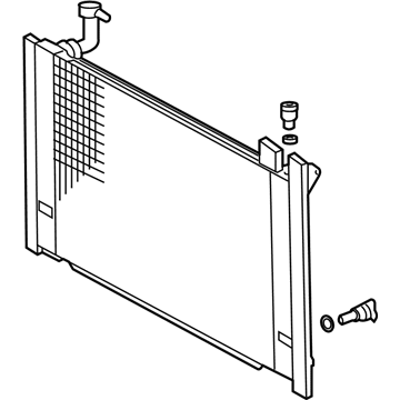 2009 Toyota Prius Radiator - 16041-21281