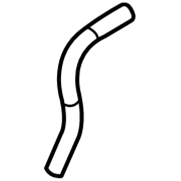 Toyota 16267-0P020 Hose, Water By-Pass