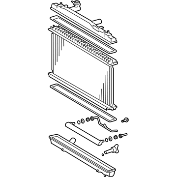 Toyota 16400-AD010 Radiator Assembly