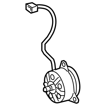 Toyota 16363-31450 Fan Motor