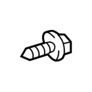 Toyota 90109-06382 Upper Grille Screw