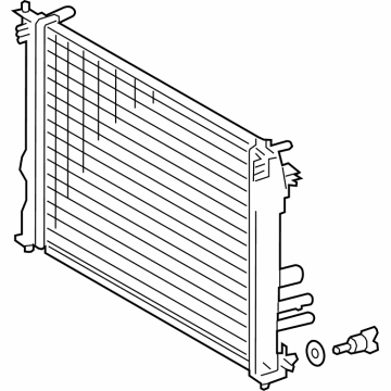 Toyota 16400-F0021 Radiator Assembly