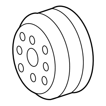 Toyota 16173-0P011 Pulley