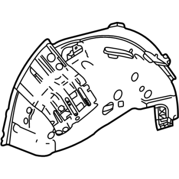 Toyota 61607-08020 Inner Wheelhouse