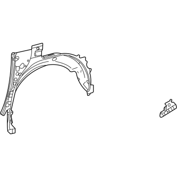 Toyota 61606-08020 Outer Wheelhouse