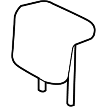 Toyota 71940-0DD10-C0 HEADREST Assembly, Rear Seat