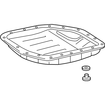 Toyota 35106-12100 Pan Sub-Assy, Automatic Transaxle Oil