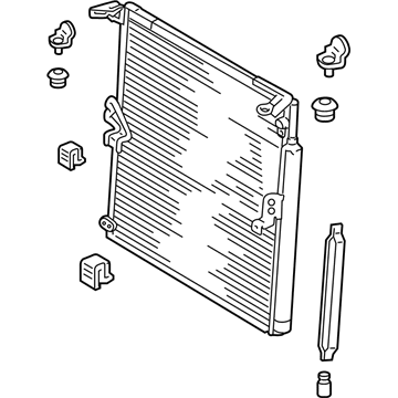 Toyota 88460-60440 Condenser Assembly