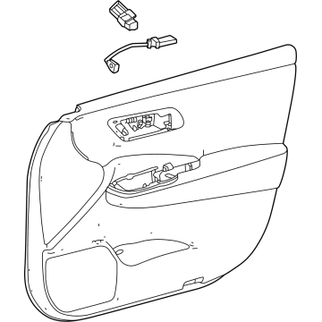 Toyota 67610-30S60-C6 Door Trim Panel