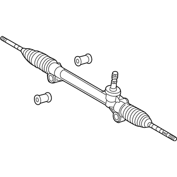 Toyota 45510-0T011 Gear Assembly, Steering