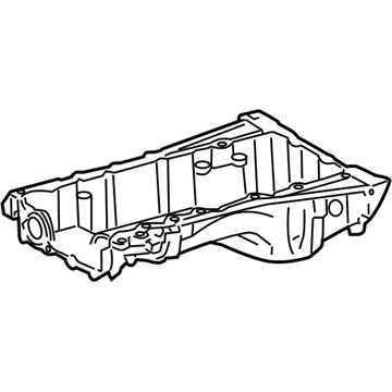 Toyota 12111-0S010 Pan Sub-Assy, Oil