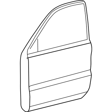 Toyota 67001-60631 Panel Sub-Assembly, Front D