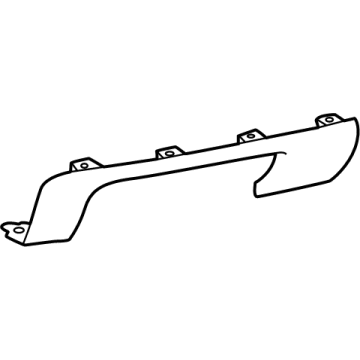 Toyota 52565-0C010 FILLER, RR BUMPER EX