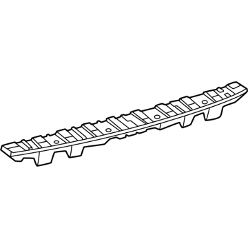 Toyota 52615-0C030 ABSORBER, RR BUMPER