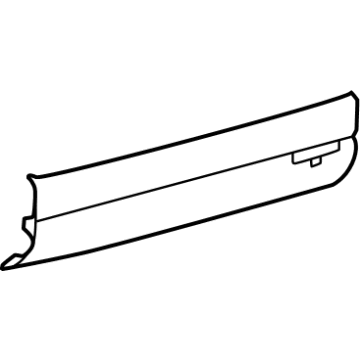 Toyota 52453-0C030 GUARD, RR BUMPER, CT