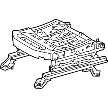 Toyota 71620-47130 Seat Track, Driver Side