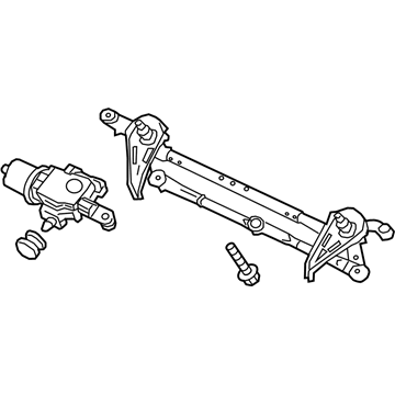 Toyota 85010-WB002 Motor & Link Assembly, F