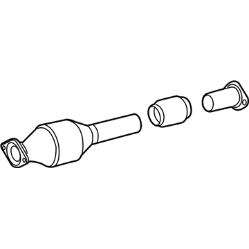 Toyota 17420-0P482 Muffler & Pipe