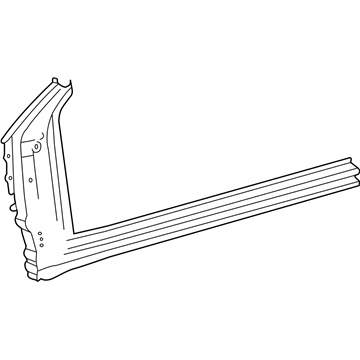 Toyota 61403-47010 Inner Rocker