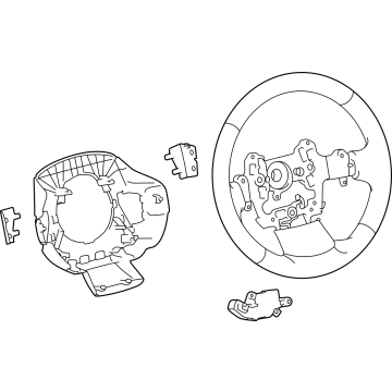 2023 Toyota Prius AWD-e Steering Wheel - 45100-47300-C0