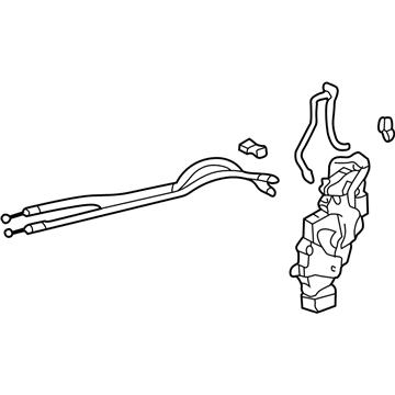 Toyota 69040-20550 Lock Assembly