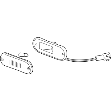 Toyota 81760-42010 Side Marker Lamp