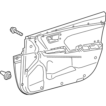 Toyota 67610-06B61-A1 Panel Assembly, Front Door