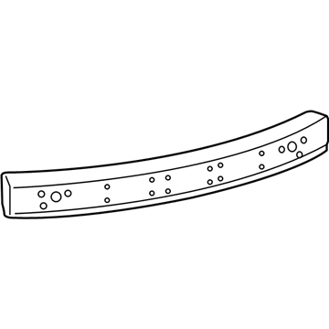 Toyota 52171-52110 Reinforcement, Rear Bumper