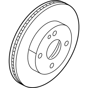 Toyota 43512-WB001 Front Disc