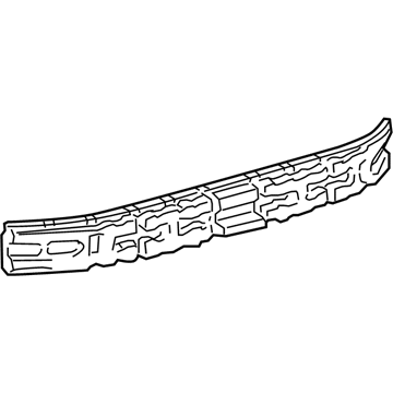 Toyota 52615-07010 ABSORBER, Rear Bumper