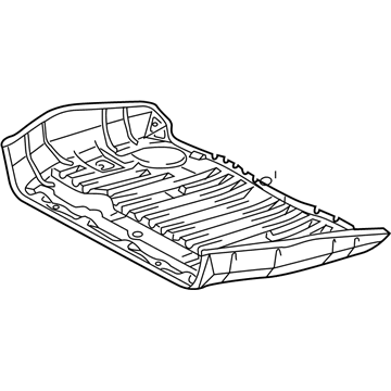 Toyota 58311-08031 Rear Floor Pan