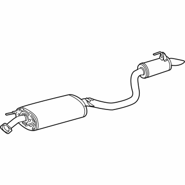 2020 Toyota Highlander Exhaust Pipe - 17430-0P601