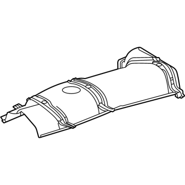 Toyota 58720-0E010 Heat Shield