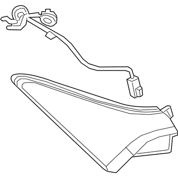 Toyota 81550-07100 Lamp Assembly, Rr COMBIN