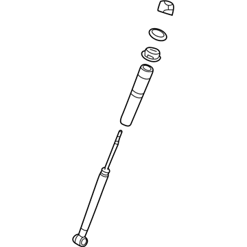 Toyota 48531-09A90 Shock Absorber Assembly Rear Left