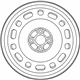 Toyota 42611-WB006 Wheel, Disc