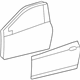 Toyota 67001-52580 Panel Sub-Assembly, Front D