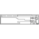 Toyota 11285-F4010 LABEL, COOLANT SYSTE