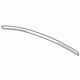 Toyota 75555-AC021-A0 Roof Molding, White Pearl, Center Passenger Side