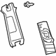 Toyota 62410-02140-B0 Garnish, Center Pillar, Upper RH