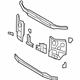 Toyota 53201-35232 Support Sub-Assembly, Ra