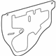 Toyota 67841-07021 Water Shield, Passenger Side