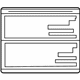 Toyota 42661-52712 Label, Tire Pressure Information