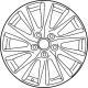 Toyota 42611-06E01 Wheel, Disc