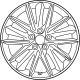 Toyota 42611-06J30 Wheel, Disc