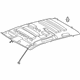 Toyota 63310-0CU80-B0 HEADLINING Assembly, Roof