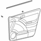 Toyota 67610-01400-B1 Board Sub-Assy, Front Door Trim, RH