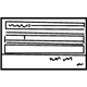 Toyota 11298-50640 Label, Emission Control Information