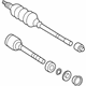 Toyota 43410-07071 Axle Assembly, Passenger Side