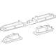 Toyota 81204-30040 LAMP SUB-ASSY, LICEN